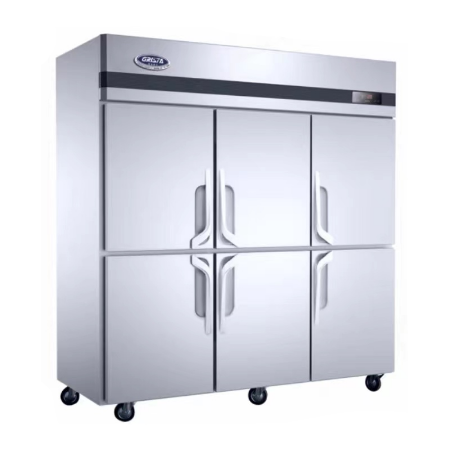 六门双机双温冷柜 商用厨房高身冷柜 工程款